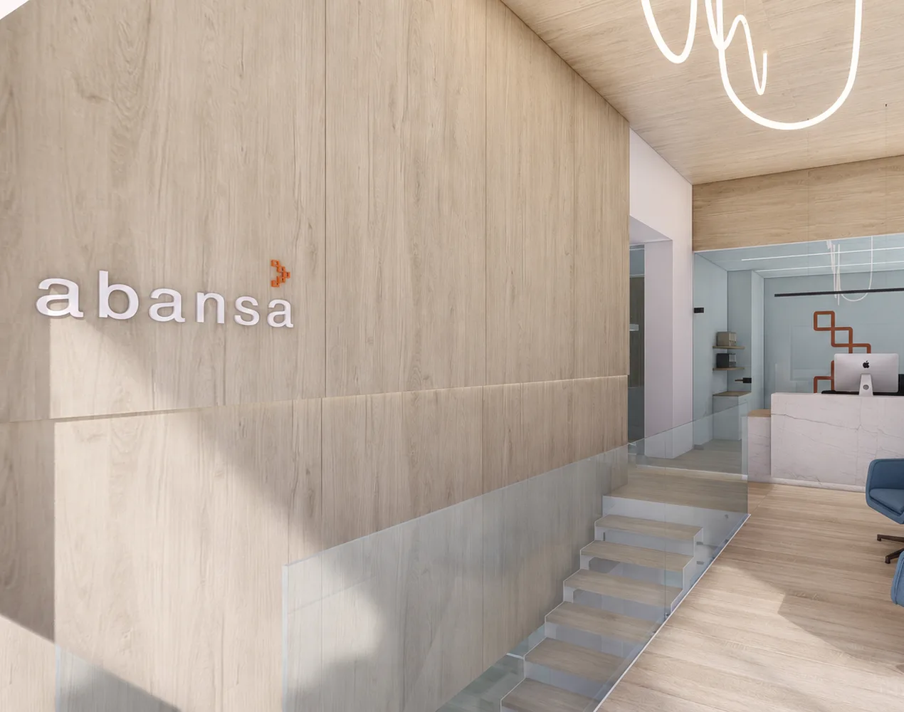 Reception at the Abansa office